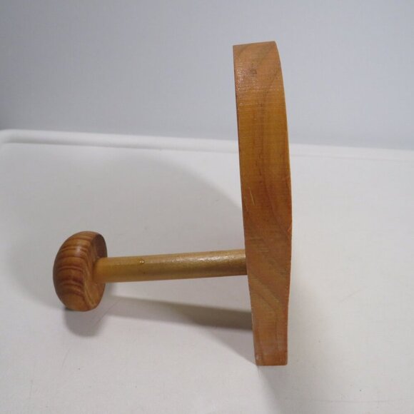 Heart Vintage Solid Wooden Hook Wall Hanger Kids Wooden unfinished - Picture 2 of 8